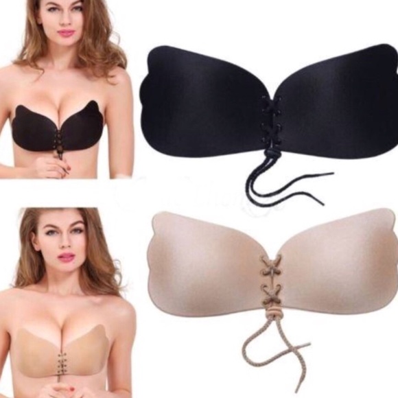 Other - 2 NEW strapless stick on bras backless in size C